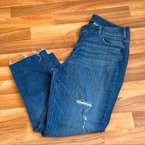 Lane Bryant Distressed Straight Leg Jean size 20